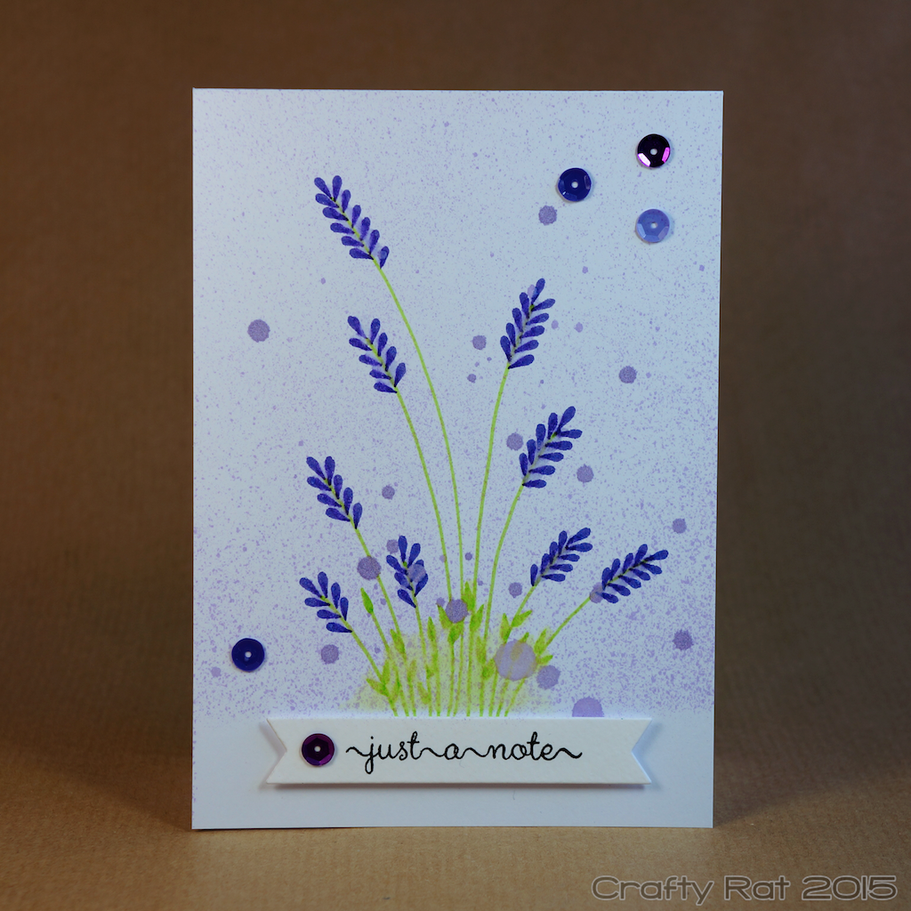 Doodled lavender